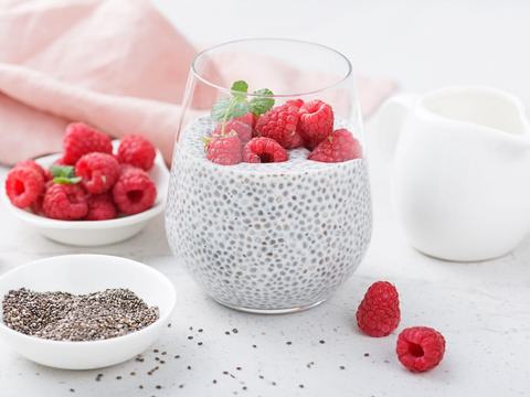 Chia Pudding with Almond Milk